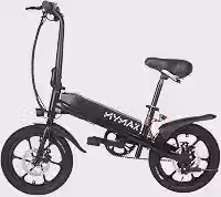 Bicicleta Eletrica Ebike Myway 4.0 Aro 16 45km Aut Preto - Mymax