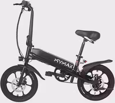 Bicicleta Eletrica Ebike Myway 4.0 Aro 16 45km Aut Preto - Mymax
