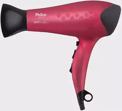 Philco Secador de Cabelos Bivolt 2200W PSC2350 Íons Tourmaline Bivolt Tecnologia Íons Tourmaline Metal e Plástico Rosa
