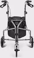 Andador Dobrável 3 Rodas D11 Dellamed