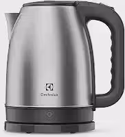 Electrolux Chaleira jarra eletrica desligamento automatico capacidade 1,8L facil abertura tampa alça ergometrica EEK10 inox 220v
