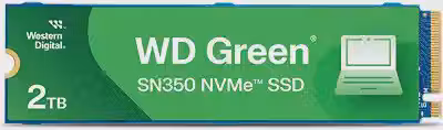 SSD WD Green SN350 2TB M.2 2280 NVME PCIE 3.0 3200Mb/s - WDS200T3G0C
