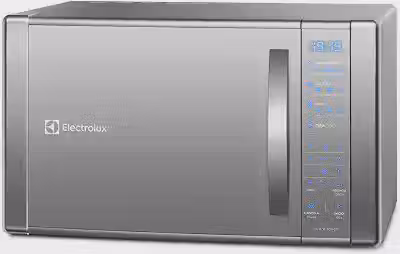 Micro-Ondas ME41X com painel Blue Touch e Função Grill cor prata