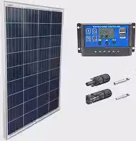 PAINEL SOLAR COM POTENCIA DE 60W PARA USO ISOLADO DA REDE