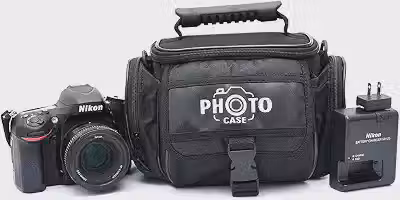 Bolsa Camera Fotografica Polo Culture Compatível com Canon Nikon Sony Fuji e Acessórios Envio Já