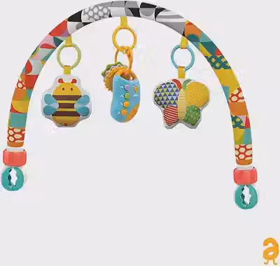 Móbile Arco Musical Bebê Carrinho Berço Let's Play Maxi Baby