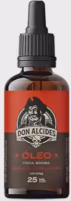 ÓLEO PARA BARBA DON ALCIDES BARBA NEGRA 25ML