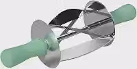 Máquina de Fazer Pão com de, Metal, Roda de Massa, Fácil de Usar, Ferramenta de Cozimento em Minutos, de Massa para Pão Domést, Verde