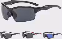 Óculos Esportivo para Ciclismo Corrida Pesca MTB – Lente Espelhada com Proteção UV400 e Armação Leve Antiderrapante