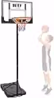 Cesta e Tabela de Basquete Aro 38cm Altura Ajustável até 2,10 Metros
