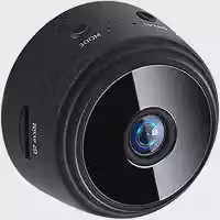 Mini Câmera Espiã Segurança Gravador Visão Noturna Wifi A9 Vigilância