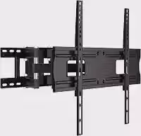Suporte Articulado de Parede para TV, Ajuste Livre, Adequado para TVs de 32 a 75 Polegadas, Suporta um Peso Máximo de 40 Quilogramas