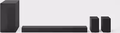 Home Theater Soundbar LG 440W RMS, 5.1 Canais, Bluetooth 5.3, Dolby Digital, Alto-Falantes Traseiros, AI Sound Pro, Wow Interface, Sem fios, Conexões Múltiplas - S60TR