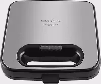 Britânia Sanduicheira e Grill BGR16 2 em 1 Redstone 750W 127V Moderno Metal