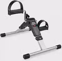 Mini Bicicleta Ergométrica Portátil para Braços e Pernas com Monitor Digital e Resistência Ajustável | Pedal Exercitador para Exercícios Sentados em Casa - Abshop