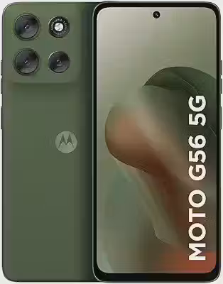 Smartphone Motorola Moto g56 5G - 256GB 8GB RAM+16GB Ram Boost e 50MP Sony Lytia 600 Camera Ultrarresistencia militar IP68 + IP69 - Verde