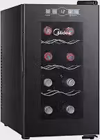 Adega Climatizada de Vinho 8 Garrafas Bivolt Midea