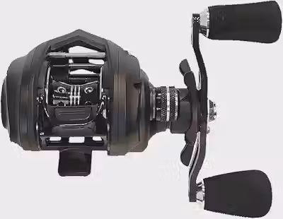 Carretilha Esquerda perfil baixo 7+1 Raptor Collection da Pesca Brasil