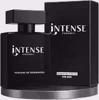 Intense Feromen Perfume Masculino, Amadeirado Aromático, Spray, 50ml