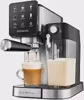 MONDIAL, Cafeteira Espresso Automática Dolce Latte 20 bar, Preto/Inox 1250W, 110V - CCL-01