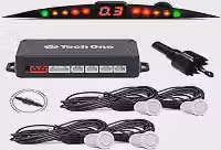SENSOR DE ESTACIONAMENTO PRIME BRANCO TECH ONE
