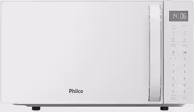 Micro-ondas Philco 20L Branco Pintura Limpa Fácil PMO24B 127v