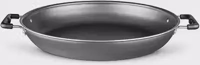 MTA - Paellera em Alumínio Antiaderente sem Tampa, Capacidade de 4,6L, nº 36, Cor Grafite, Linha Supra.