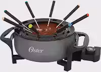 Panela Elétrica Oster, para Fondue, 110V, Cinza, 1000W, OFND100
