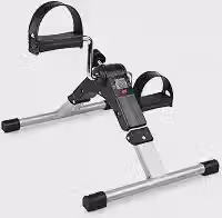 Mini Bicicleta Ergométrica Portátil para Braços e Pernas com Monitor Digital e Resistência Ajustável | Pedal Exercitador para Exercícios Sentados em Casa