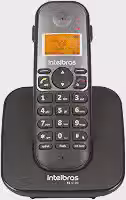 Telefone Digital Sem Fio TS 5120 Preto Intelbras