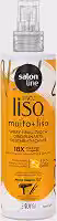 Salon Line, Spray Defrizante Protetor Térmico, Meu Liso Muito + Liso, Vegano - Para Cabelos Lisos Naturais, Alisados ou Relaxados, 240 ml
