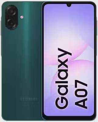 Celular Samsung Galaxy A07 128GB, 4GB, Câm. 50MP, Tela 6.7'- Verde