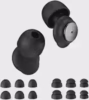Protetor Auricular - Confortável e Reutilizável para Dormir - Preto