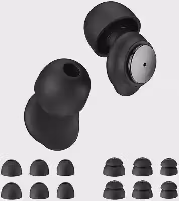 Protetor Auricular - Confortável e Reutilizável para Dormir - Preto