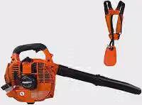 Soprador de Folhas a Gasolina Carbon Fak 26cc 0,9HP Cinto Duplo Almofadado