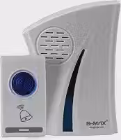Campainha Sem Fio 36 Músicas Toques Wireless Pilha 15 Metros B-MAX BM-604