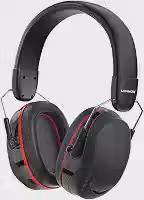 Abafador de Ruído Autismo TEA, TDAH, Sensibilidade Sensorial Tipo Concha Ajustável, 32dB, Protetor Auditivo Infantil e Adulto, Anti Ruído, Estudos, Trabalho, Viagens, Eventos, Preto