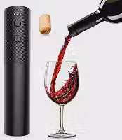 Abridor de Vinho Eletrico RECARREGAVEL USB não usa pilhas super forte, saca rolhas eletrico RECARREGAVEL