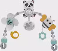 Arco Móbile Atividades Bebê Carrinho Berço Panda Maxi Baby