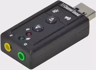 ADAPTADOR PLACA DE SOM USB 7.1 CANAIS VIRTUAL AUSB71 - VINIK