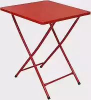 Mesa Dobrável De Bar Restaurante Cozinha Aço Ferro