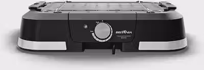 Churrasqueira Elétrica Britânia 1500W Menos Fumaça BCQ10A 220V