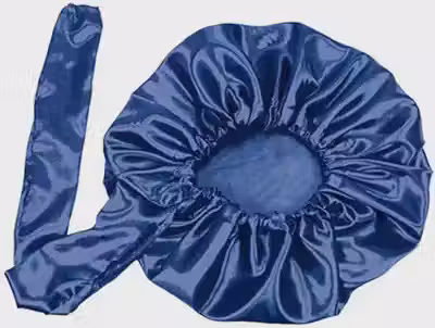 Santa Clara, Touca de cetim Difusora Hot antifrizz, azul marinho, 1un