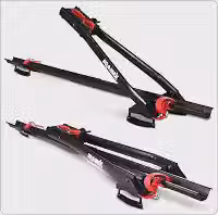 2 Transportadores Bicicleta Teto Velox Aço Eqmax Transbike