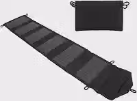 Carregador Solar Portátil Dobrável Painel Solar USB Bolsa Compacta Recarregável Para Camping Viagem Emergência Trilha Outdoor