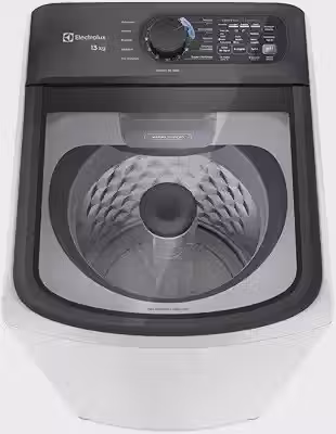 Electrolux Máquina de Lavar Electrolux Efficient 13kg Branca Compacta, Econômica e Pré-diluição (LET13) 127V