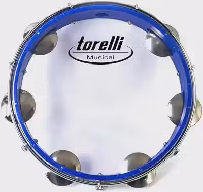 PANDEIRO INJETADO PELE NAILON TRANSPARENTE - AZUL