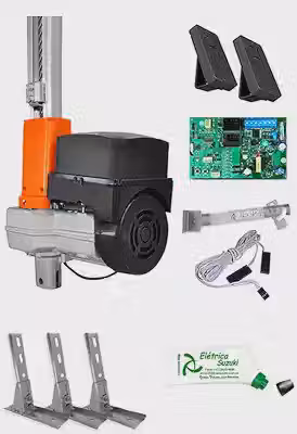 Automatizador Basculante Híbrido 1,40 mt 5/8 Para Portão Até 350 kg 220 V 8 Segundos