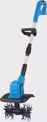Hyuduo Cultivador Sem Fio, Leme Elétrico de 550 W Com Velocidade de 300 RPM, Largura de 200 Mm e Profundidade de 150 Mm para Jardinagem Fácil e Bateria Compatível Com BL1840
