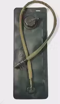 Bolsa de Hidratação 3L, Livre de BPA, com Válvula Anti-vazamento, Tampa Rosqueável, Tubo com Proteção Térmica, Verde